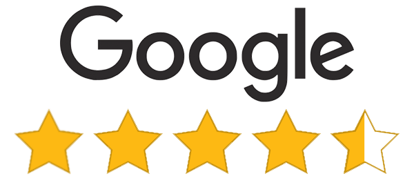 google 4.5 stars reviews
